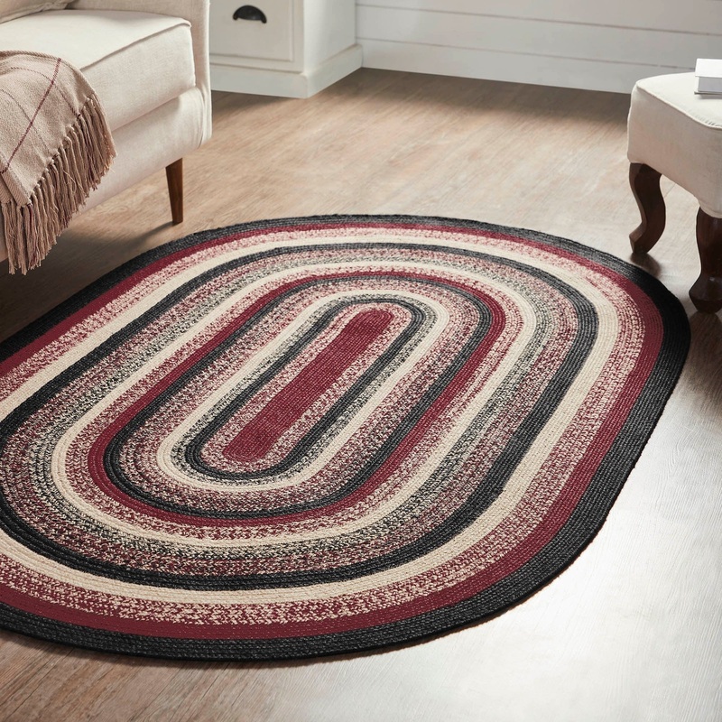 Connell Jute Rug Oval w/ Pad 48×72