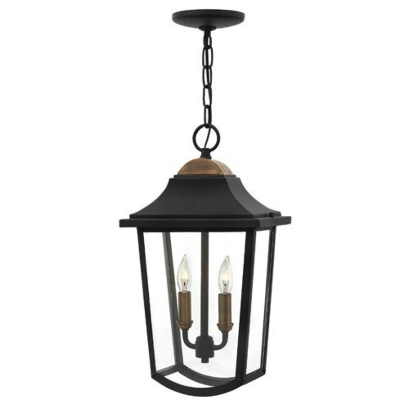 Hinkley 1972 Burton 2-lt 10″ LED Outdoor Pendant