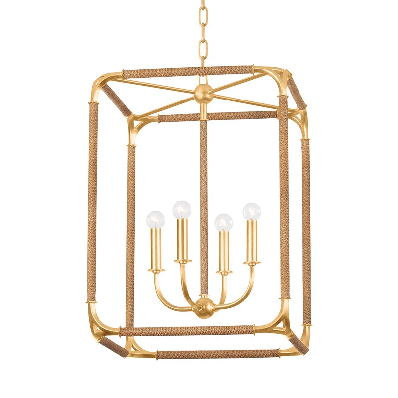 Hudson Valley 1604 Laurenceston 4-lt 18″ Pendant