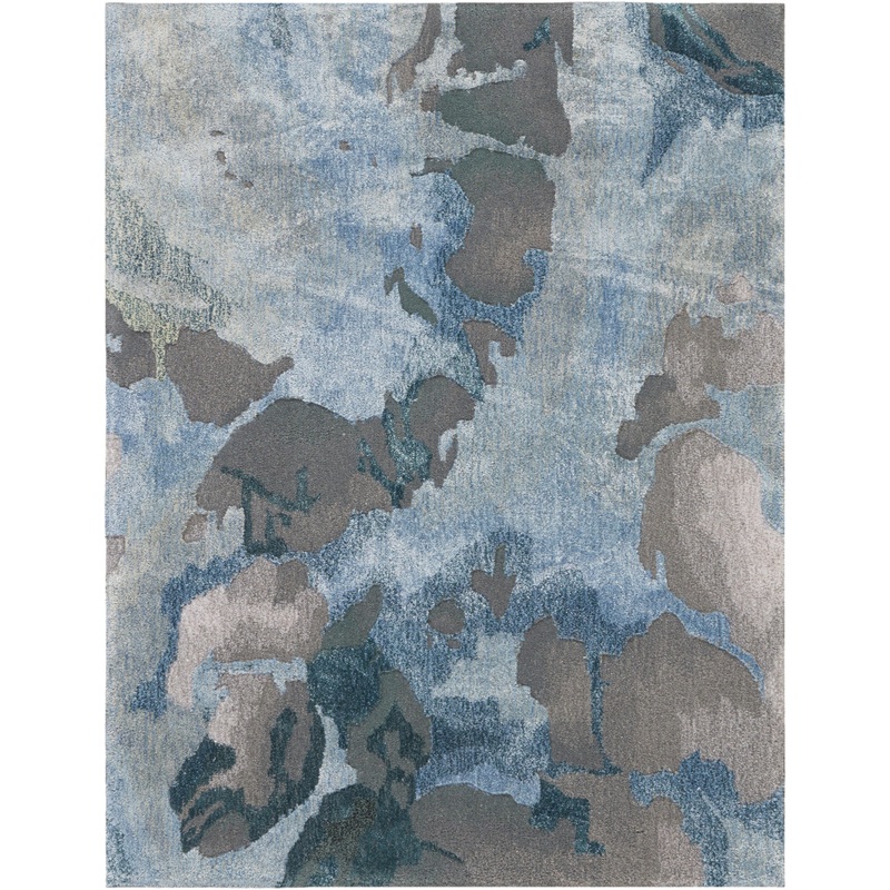 Nourison Prismatic 2′ x 3′ Grey/Slate Modern Indoor Rug