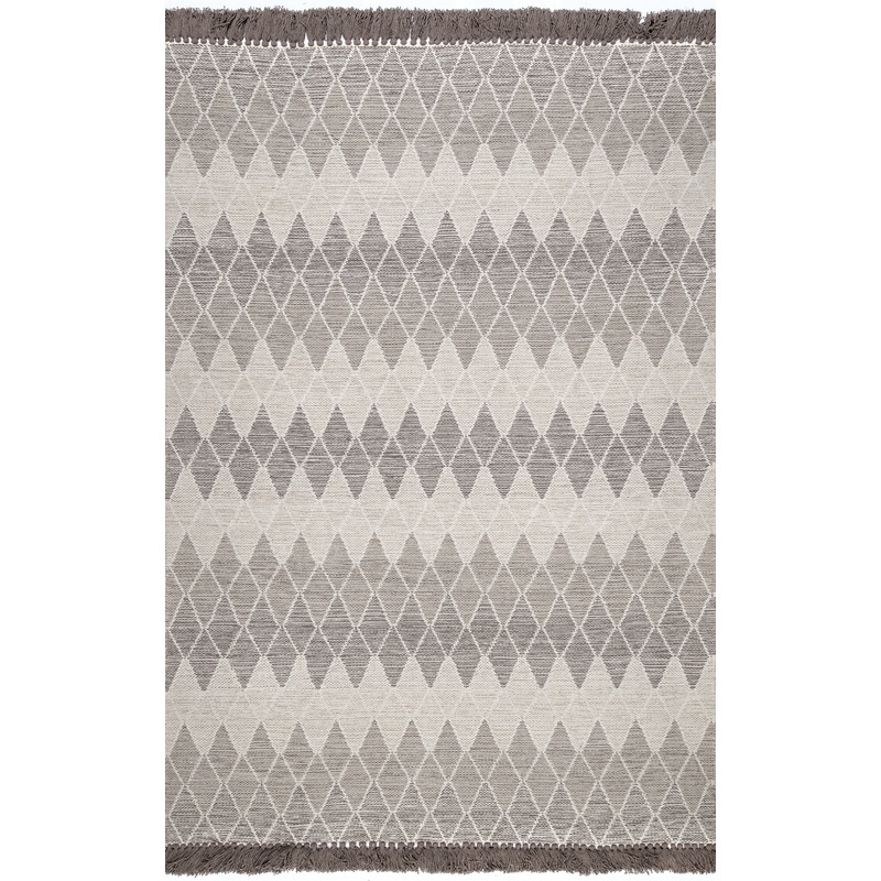 Ombre Trellis Rug | Brown