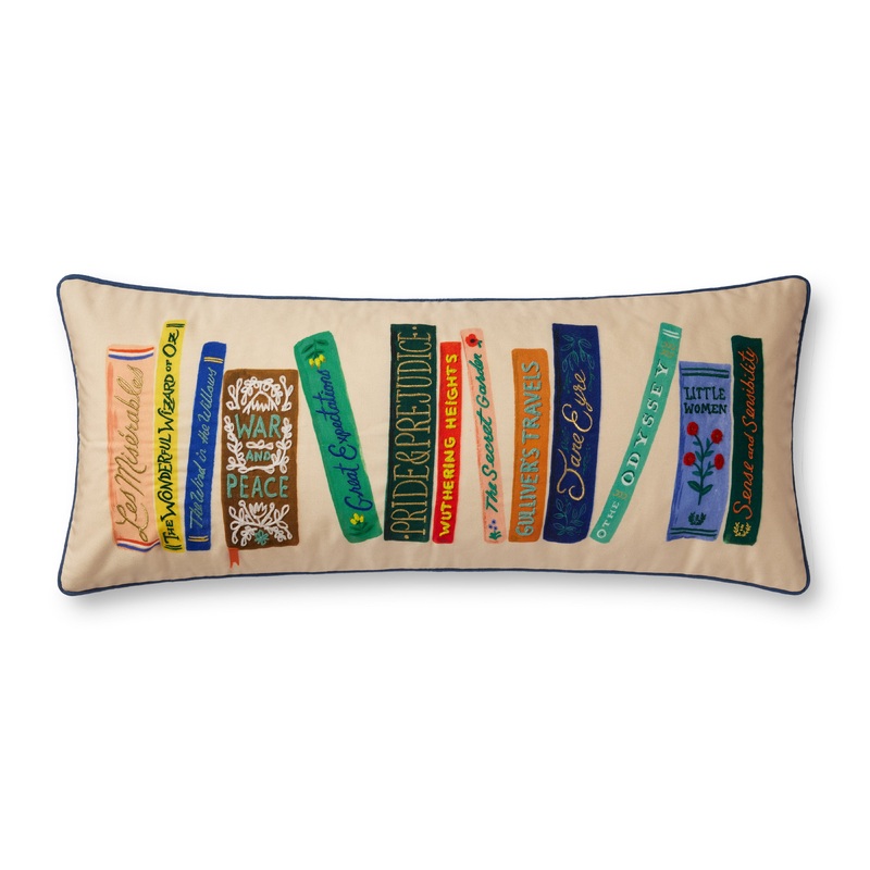 Rifle Paper Co. x Loloi Pillow | Cream