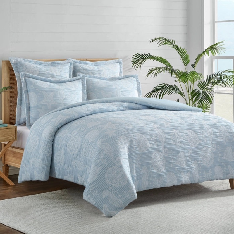 Seaside Charm Coastal Duvet Cover Set – Coastal Blue Duvet Cover Sets