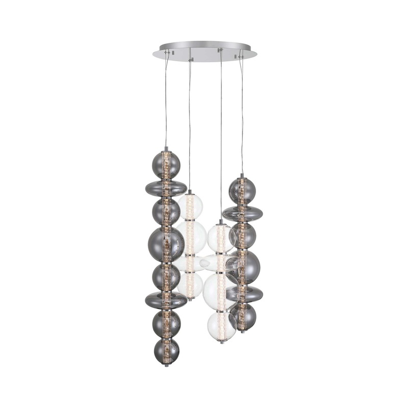 Atomo LED Multi Light Chandelier