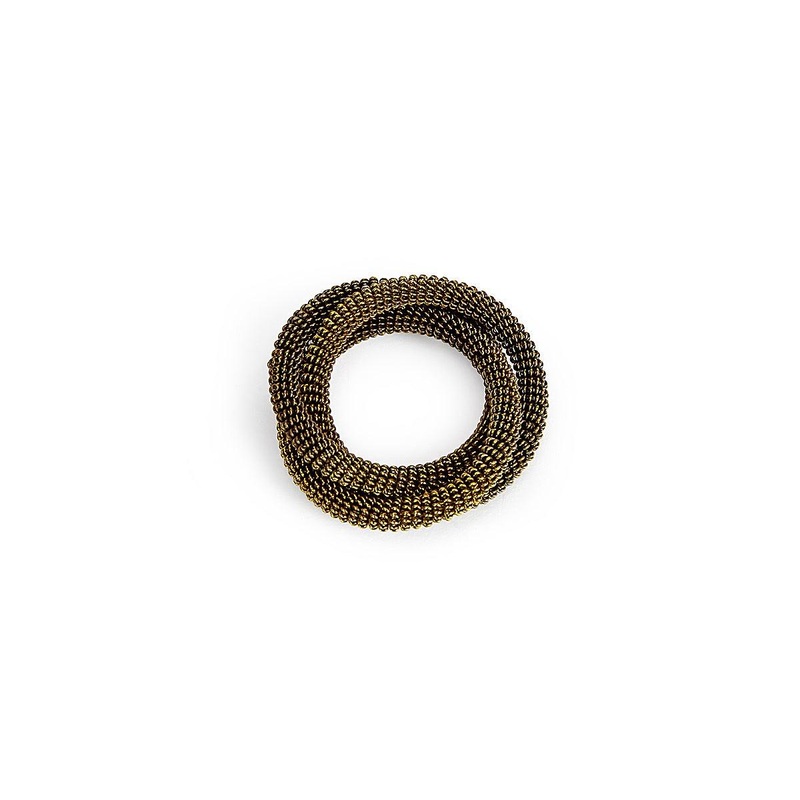 Lc 3 Ring Napkin Ring Gold Set of 6
