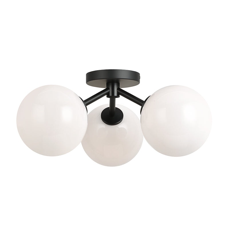 Matteo X81703 Novo 3-lt 18″ Flush Mount