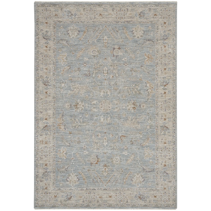Nourison Infinite 5’3″ x 7’8″ Blue Vintage Indoor Rug