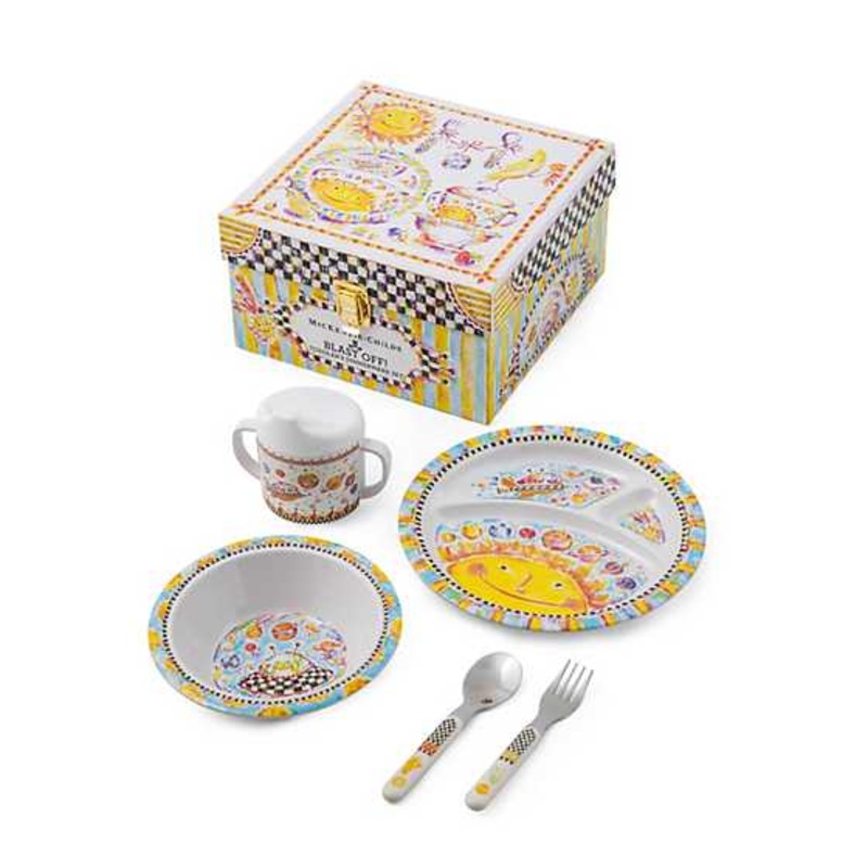 Blast Off! Toddler’s Dinnerware Set