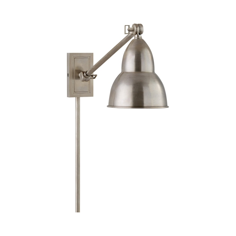 French Library Arm Wall Light