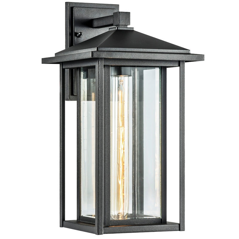Matteo W81202 Caldwell 1-lt 17″ Tall Outdoor Wall Light