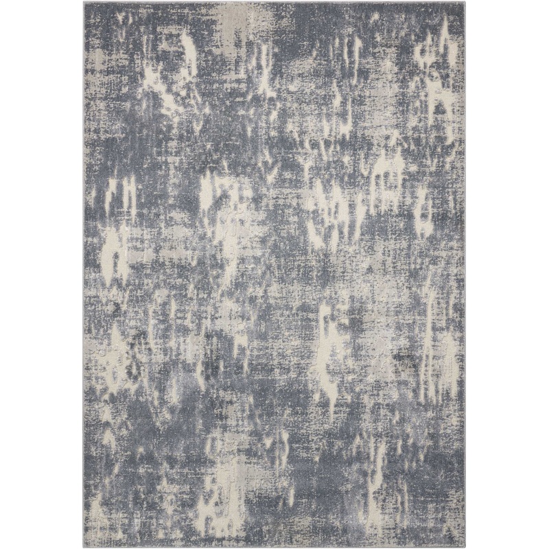 Michael Amini Gleam 7’10” x 10’6″ Slate Modern Indoor Rug