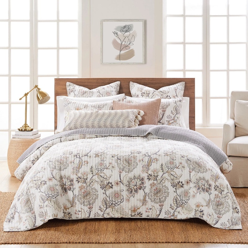 Ophelia Quilt Set – Blush