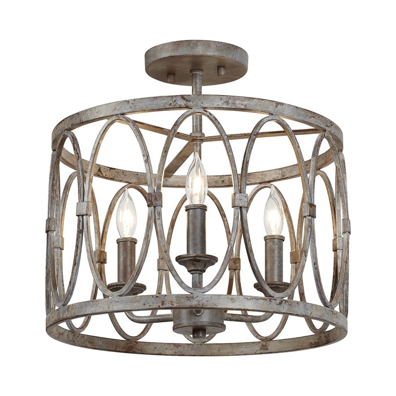 Patrice Semi-Flush Mount Ceiling Light
