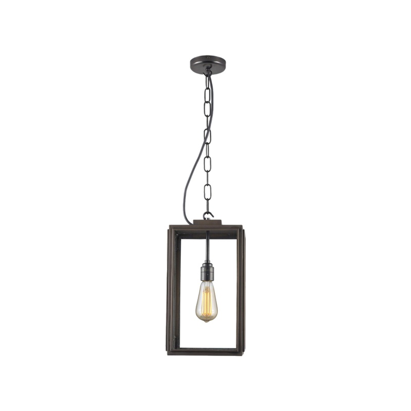 Square Outdoor Pendant Light