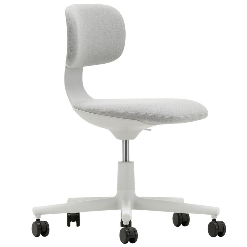 Vitra Rookie Office Swivel Chair – Seat Shell Soft Grey / Cream White/ Sierra Grey