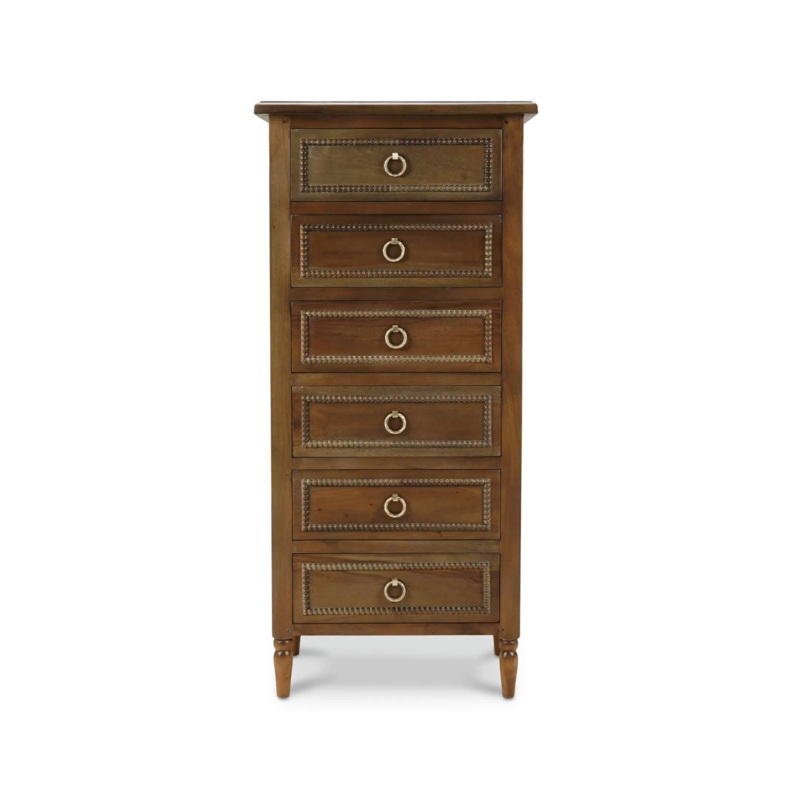 Colin 6 Drawer Tall Dresser
