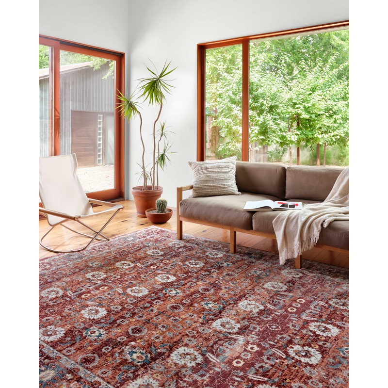 Loloi II Samra Rug | Brick / Multi