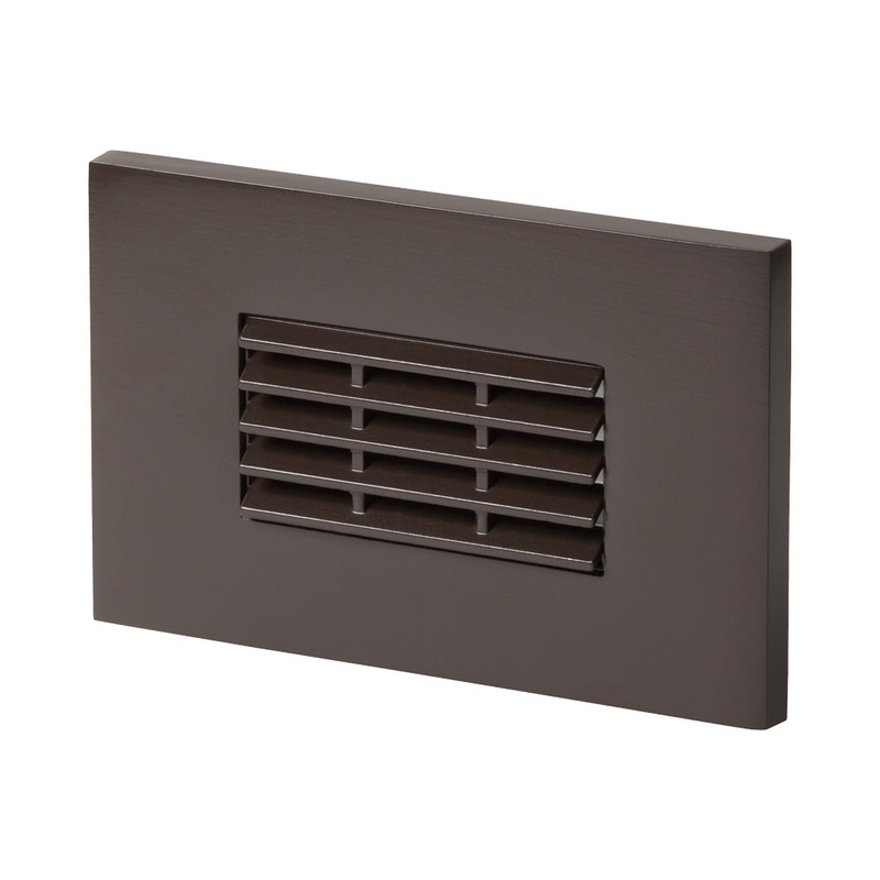 Louver Outdoor LED Amber Step Light