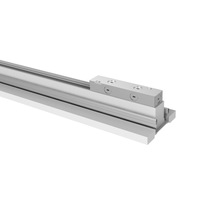 WAC S2CG404 Ventrix 4-ft Recessed Grid Channel with Feed End, 9/16 Tegular