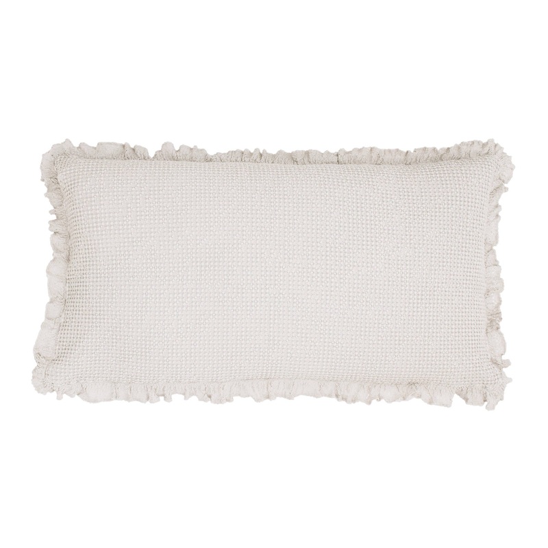 Wruffle Matelasse Decorative Pillow Cover | Grey