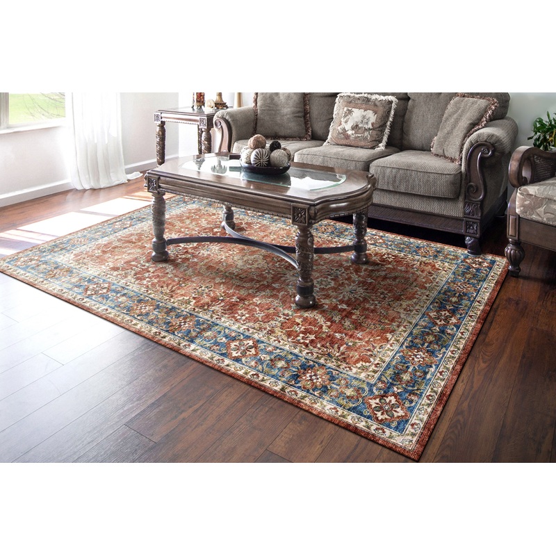 ELISE 6301 Red/Blue/Beige