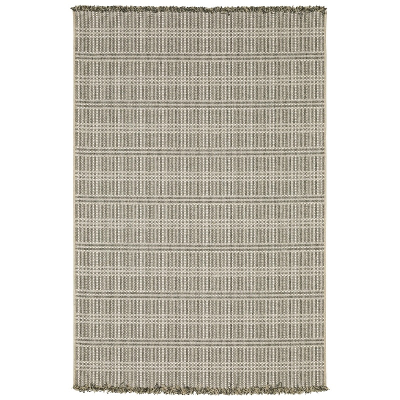 Gillian Beige Black Casual Geometric Ulimate Performance – Indoor/Outdoor Rug