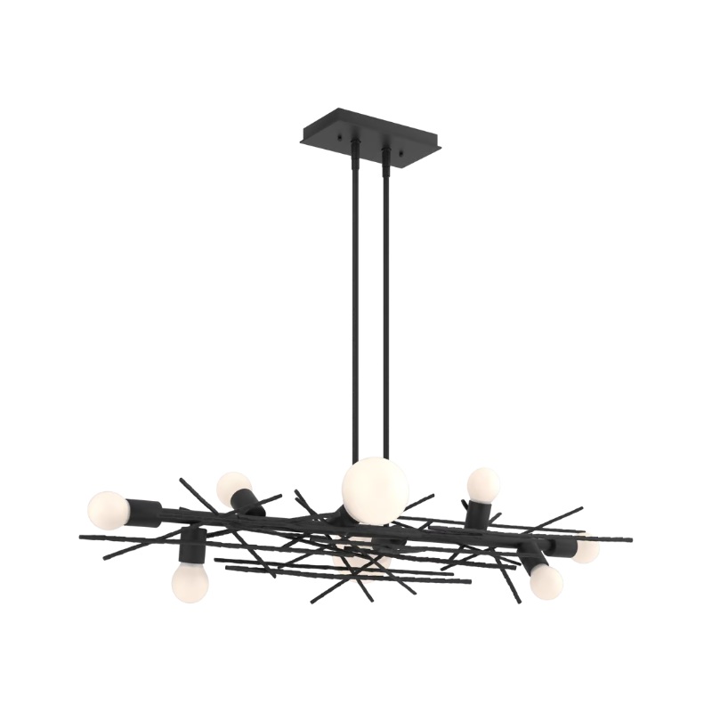 Hubbardton Forge 131087 Brindille 8-lt 54″ Linear Pendant