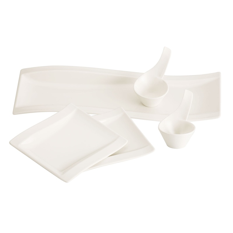 Villeroy & Boch New Wave Five Piece Antipasti Boxed Set