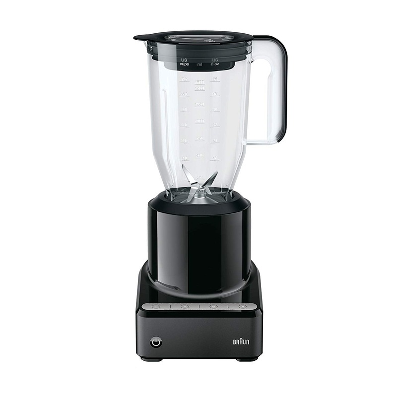 Braun JB7200 PureMix Power Countertop Blender with Plastic Jug, 56 fl. oz, Black