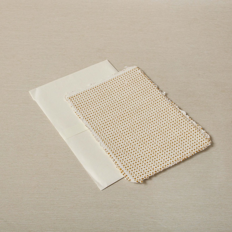 Gold Star Print Sheet Set