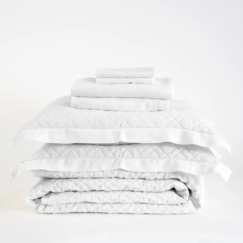 Lush Linen White Core Bedding Bundle | None