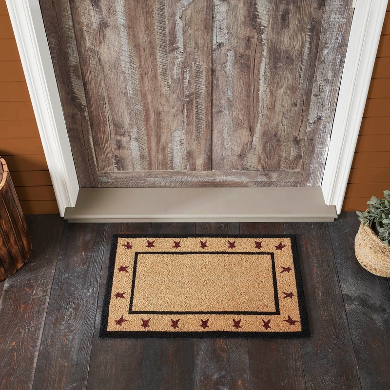 Connell Coir Rug Rect Stars 20×30