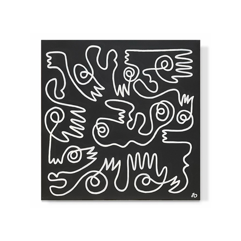 “Fingers & Faces in Black & White”