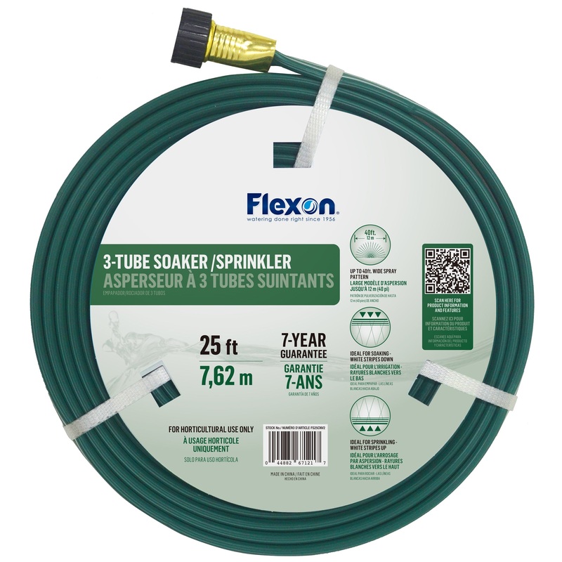 Flexon 3-Tube Sprinkler Hose