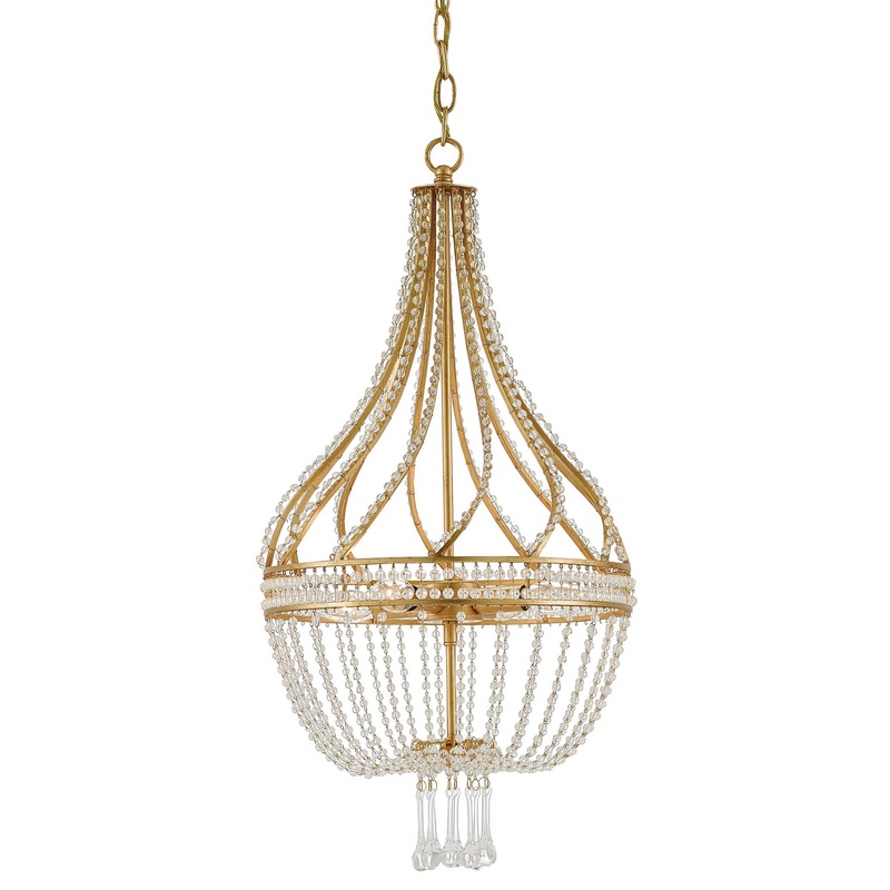 Ingnue Gold Chandelier