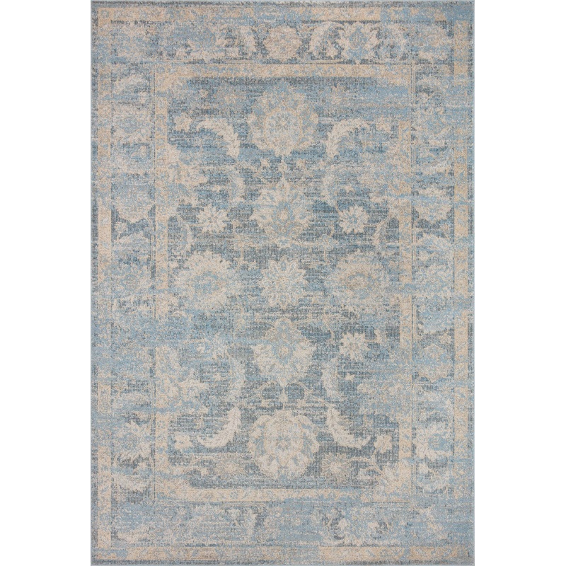 Loloi II Odette Rug | Sky / Beige