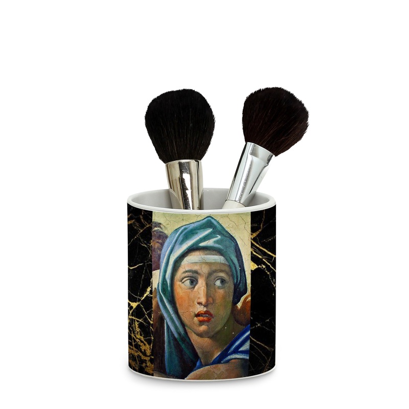 SUBLIMART: Affresco – Multi Use Tumbler Sibilla Delfica (Detail) Sistine Chapel ceiling painting. (Design #AFF05)