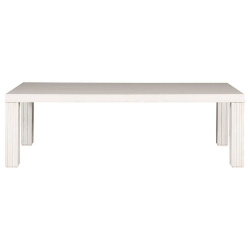 FLUTED DINING TABLE