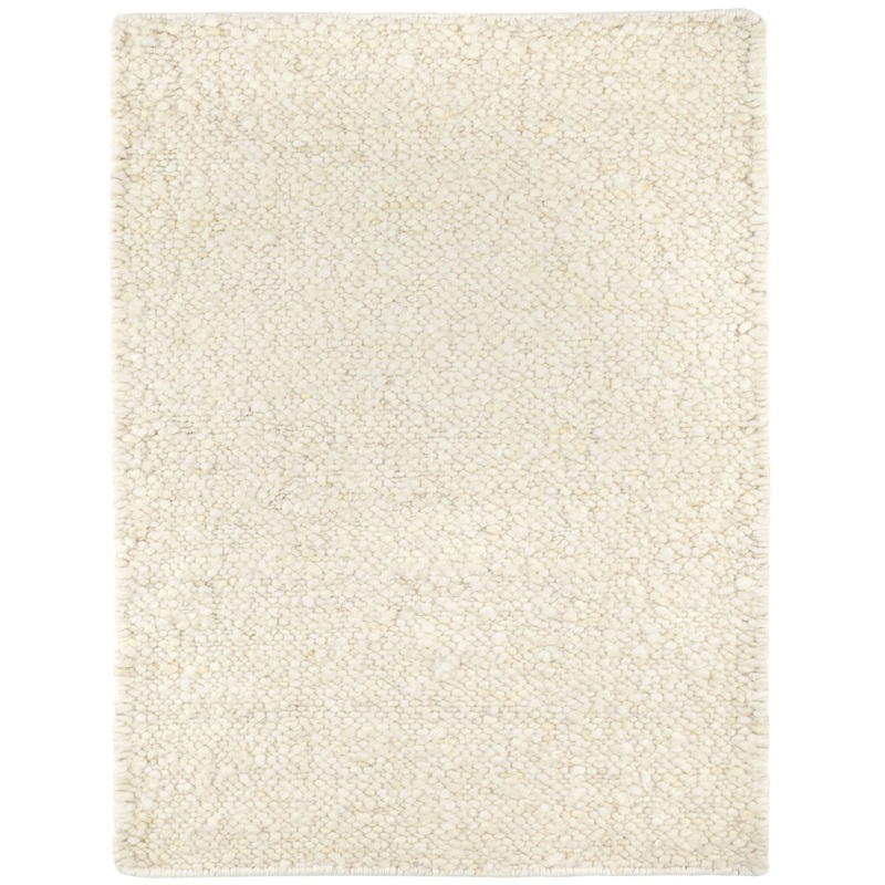 Holmstead Handwoven Wool Rug | Ivory