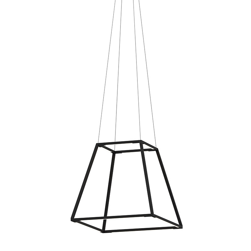 Koncept ZBP-16-RS Z-Bar Rise Square 8-lt 18″ LED Pendant
