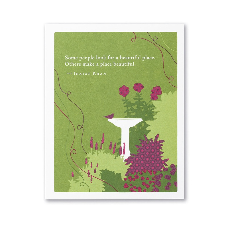 Some People Look For a Beautiful Place – Thank You