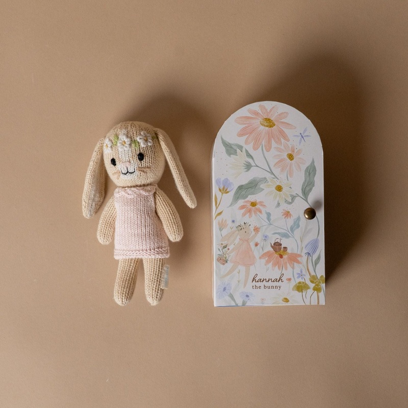 Tiny Hannah the Bunny by Cuddle+Kind