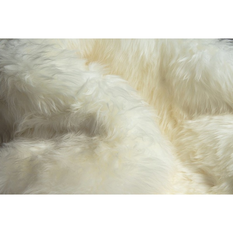 3′ X 5′ Trio Natural Sheepskin Area Rug