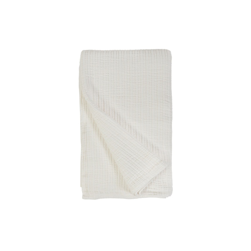 CHATHAM MATELASSE COVERLET | Cream