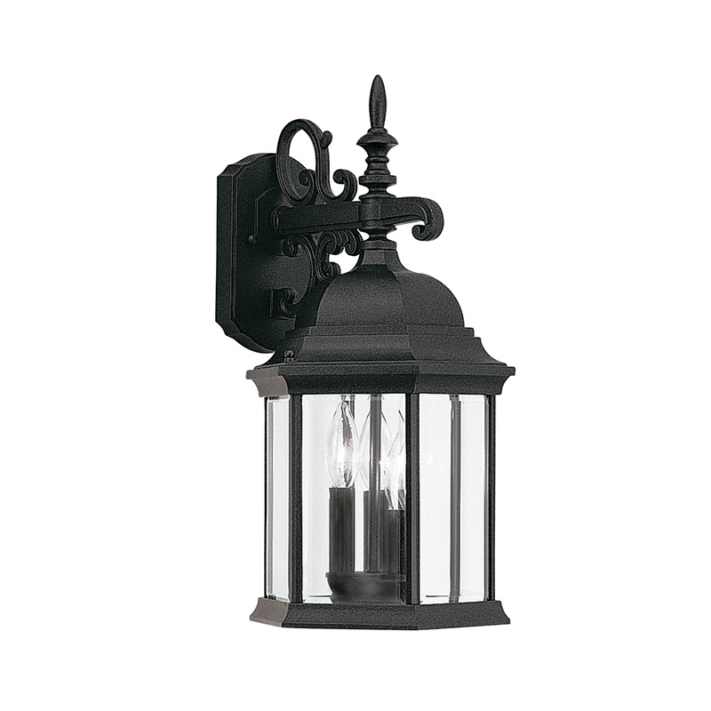 Designers Fountain 2981 Devonshire 3-lt 19″ Tall Outdoor Wall Lantern