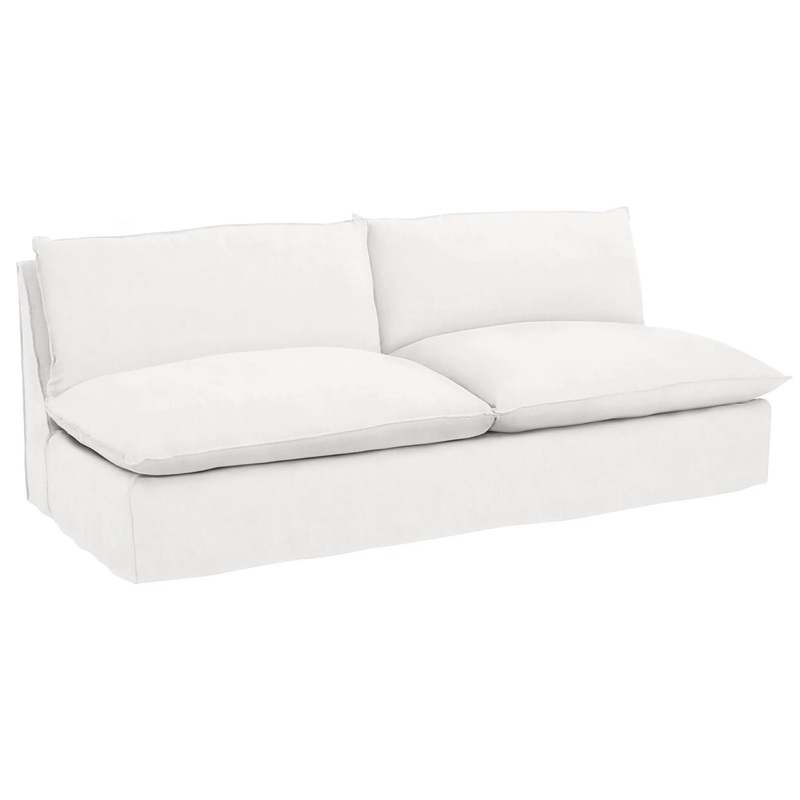 Hollingsworth Slipcovered Sofa | White