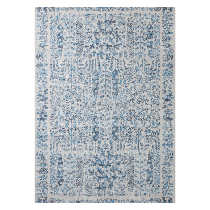 Rifle Paper Co. x Loloi Maison Blue Rug