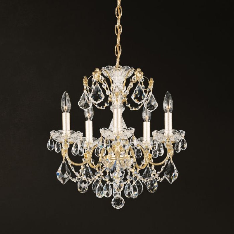Schonbek 1704 Century 5-lt 17″ Chandelier