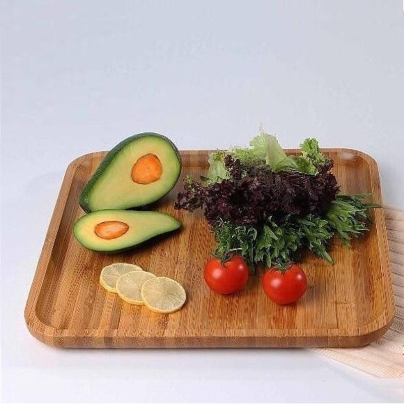 Bamboo Square For Appetizers / Barbecue /