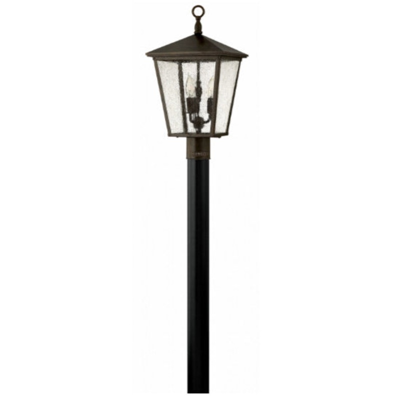 Hinkley 1431 Trellis 3-lt 21″ Tall LED Outdoor Post Light